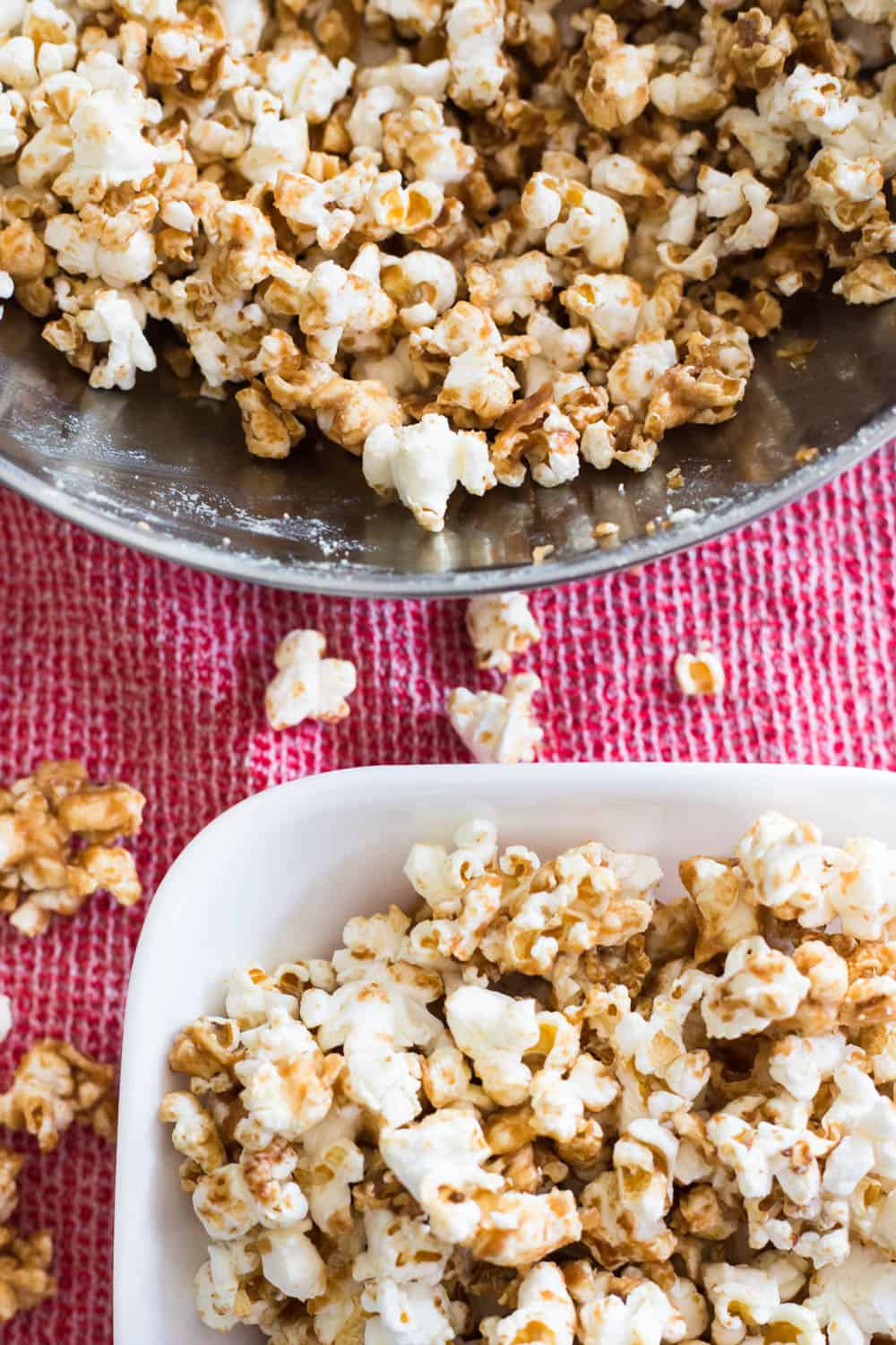 Sugar Free Caramel Popcorn - The Hungry Elephant