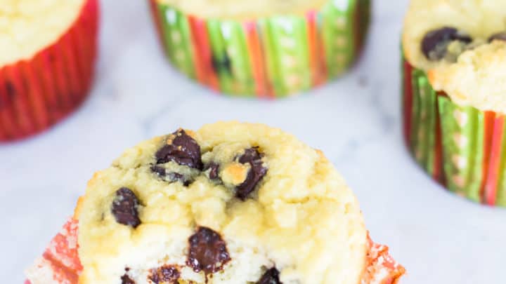 keto chocolate chip muffins