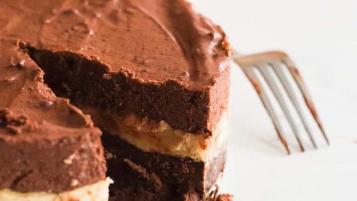 Keto Reese's Peanut Butter Cup Cake