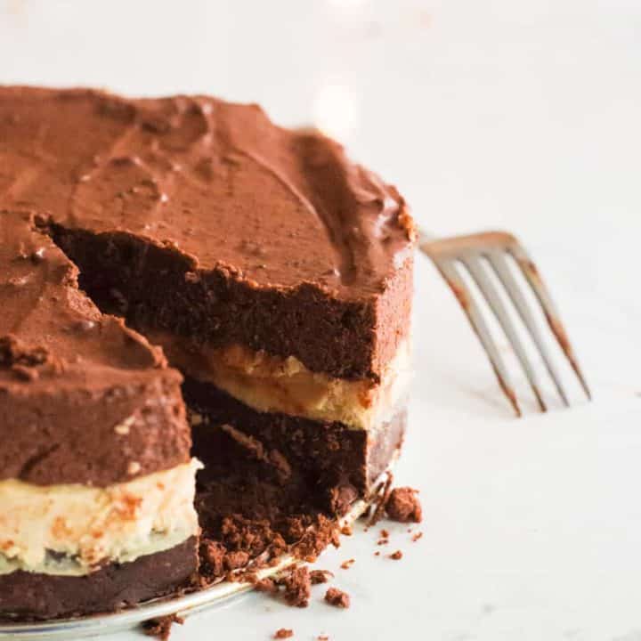 Keto Reese's Peanut Butter Cup Cake