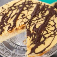 Keto Boston Cream Poke Cake