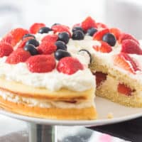 Keto Strawberry Shortcake
