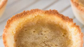 keto butter tarts, butter tarts, low carb butter tarts,