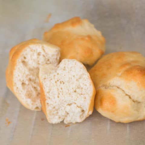 Keto Bread Rolls - No Eggs or Cheese!