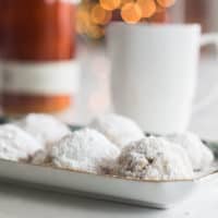 Keto Snowball Cookies