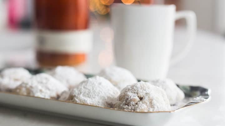 Keto Snowball Cookies