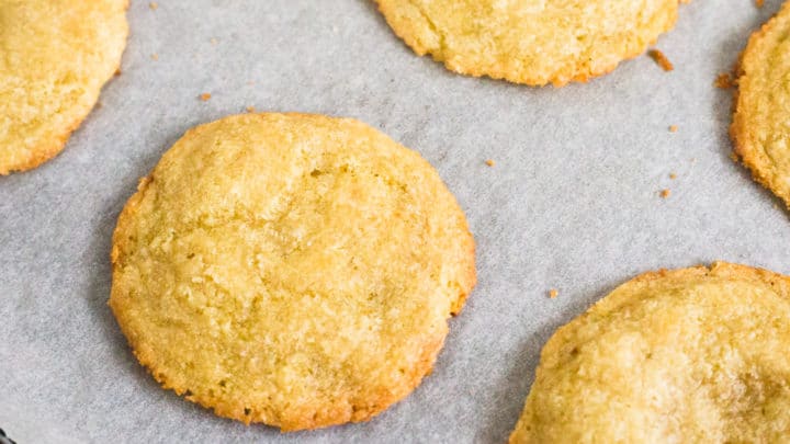 Keto Lemon Cookies