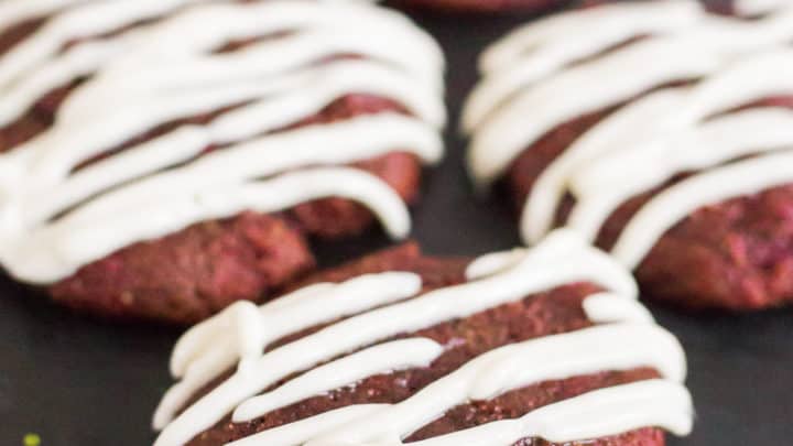 Keto Red Velvet Cookies