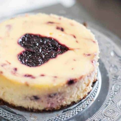 Raspberry Cheesecake for Two!