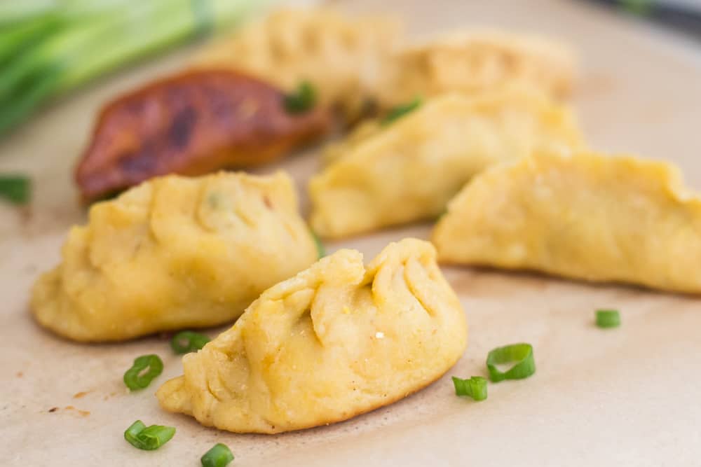 Keto Dumplings (Potstickers) - The Hungry Elephant