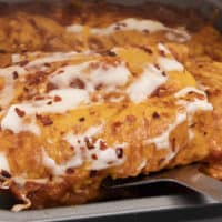 Keto Enchiladas with Homemade Tortillas