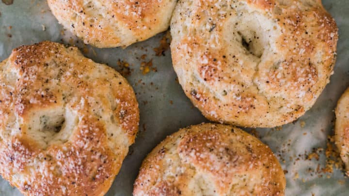 Keto Asiago Bagels