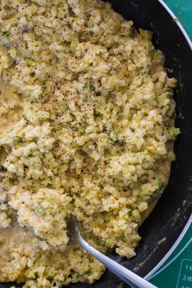 cheese and broccoli rice, keto cheese and broccoli rice, low carb cheese and broccoli rice, gluten free cheese and broccoli rice