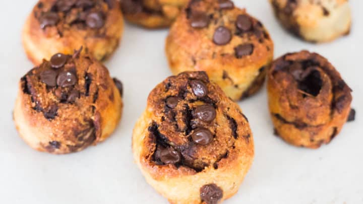 Keto Chocolate Swirl Buns