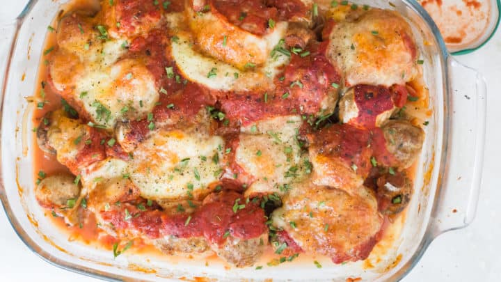 keto meatball casserole, meatball casserole keto, mozzarella stuffed meatballs keto, low carb meatball casserole,