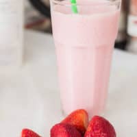 Keto Strawberry Smoothie