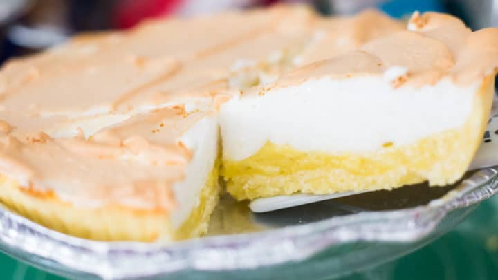 Keto Lemon Meringue Pie