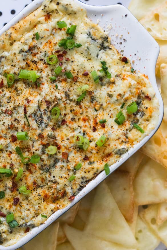 Keto Spinach Dip The Hungry Elephant