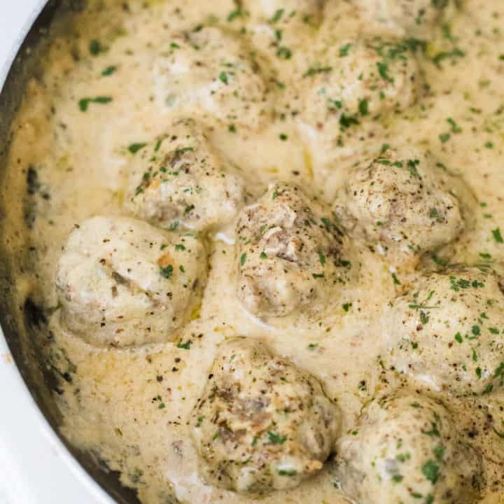 Swedish Meatballs - Damn Delicious