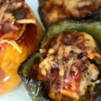 Keto Stuffed Peppers (Taco Style)