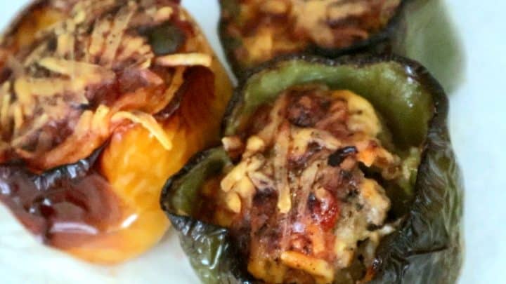 Keto Stuffed Peppers (Taco Style)