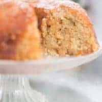 Keto Apple Cake || Spiced Butter Cake