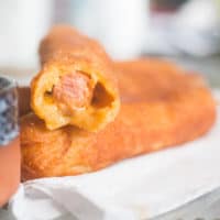 Cheesy Keto Corn Dogs