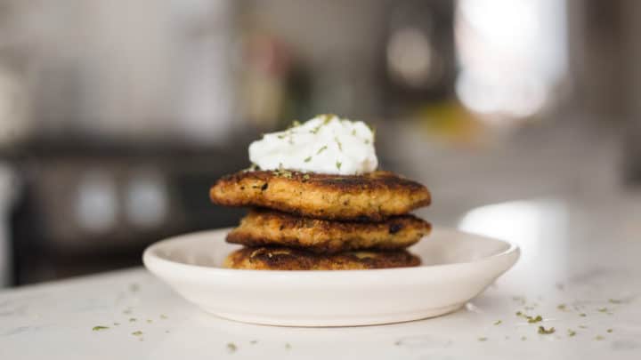 Cauliflower Latkes (Keto & Low Carb!)