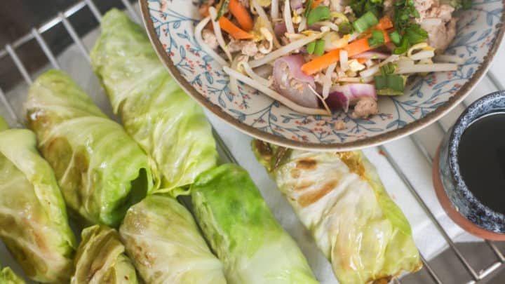 keto egg rolls, keto egg roll in a bowl, keto egg roll in a bowl recipe, keto egg rolls recipe, keto egg roll wrapper, keto egg roll wrapper recipe, cabbage egg rolls, cabbage egg rolls keto, cabbage egg rolls recipe, low carb egg rolls, low carb egg rolls in a bowl, low carb egg rolls recipe, low carb egg roll in a bowl recipe, how to make a keto egg roll