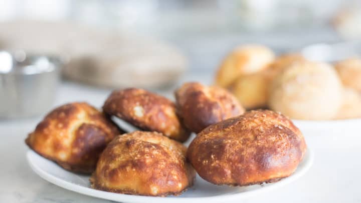 Keto Pretzel Bites with Cheese Sauce - The Best Keto Recipes