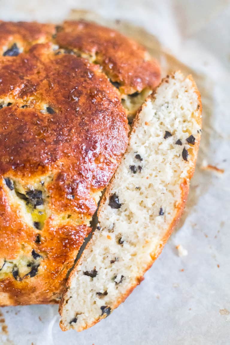 Low Carb Olive Bread Grain Free The Hungry Elephant