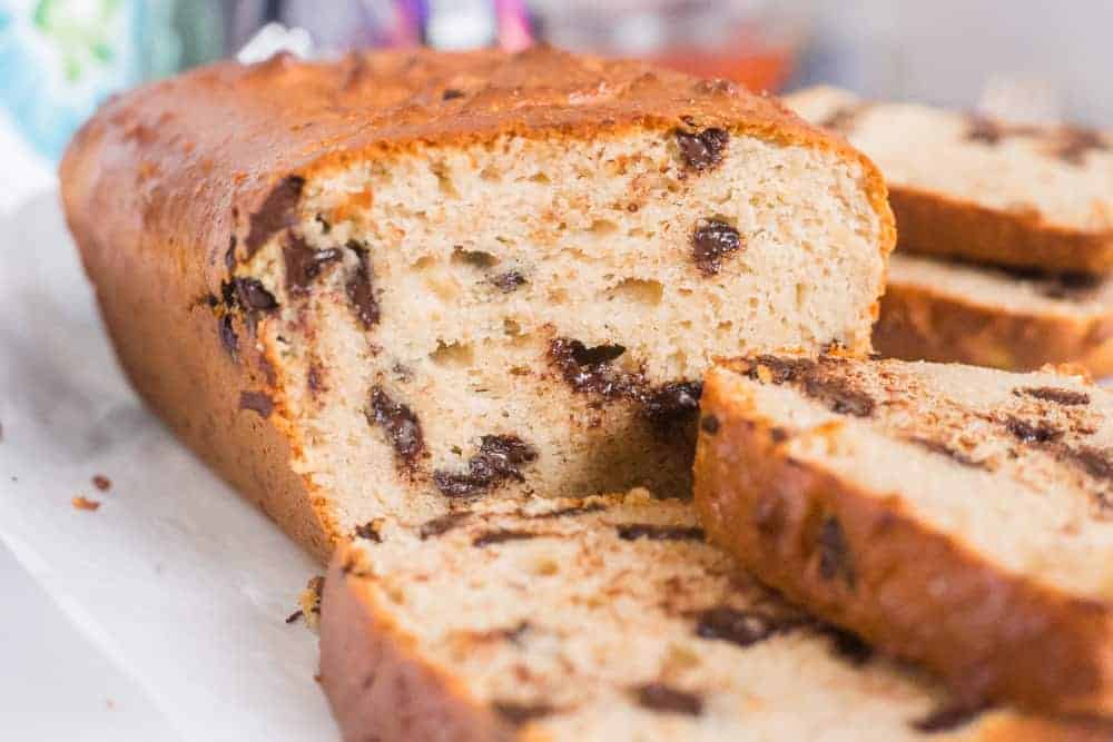 Keto Chocolate Chip Bread The Hungry Elephant