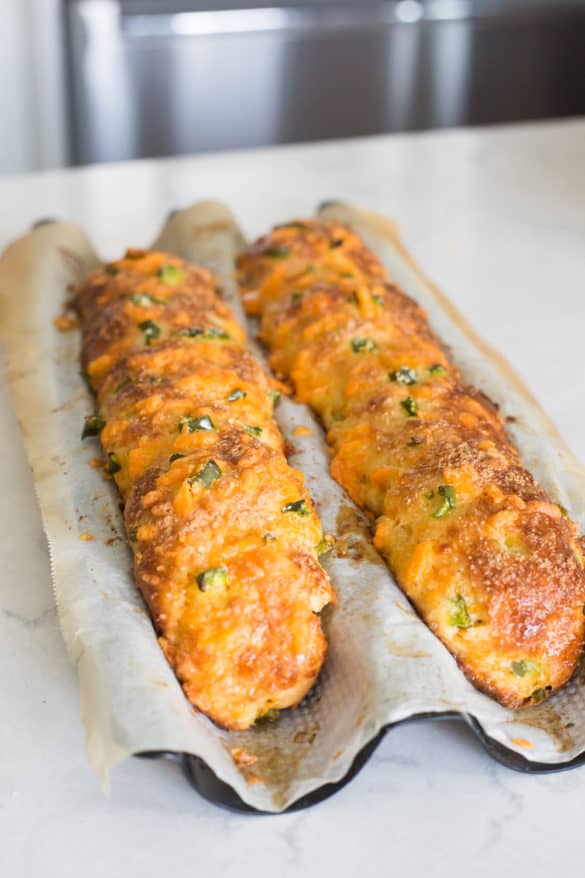 Grain Free Jalapeno Cheese Bread Low Carb The Hungry Elephant