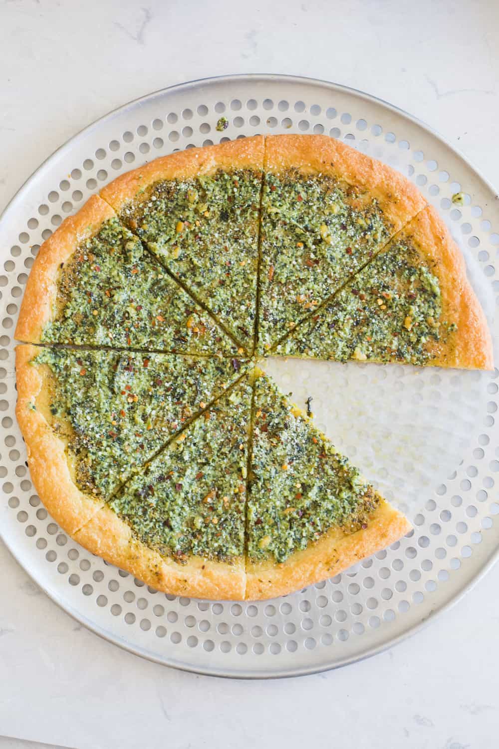 Keto Pesto Pizza The Hungry Elephant