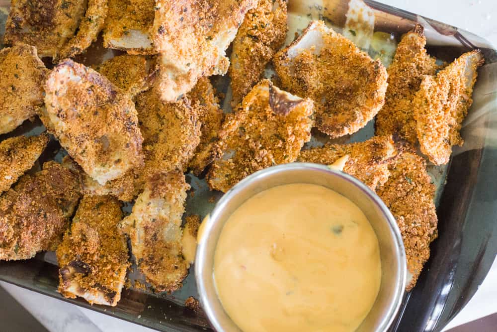 Keto Air Fried Onion Petals The Hungry Elephant