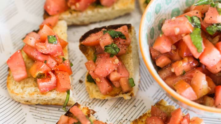 Bruschetta (Keto & Low Carb)