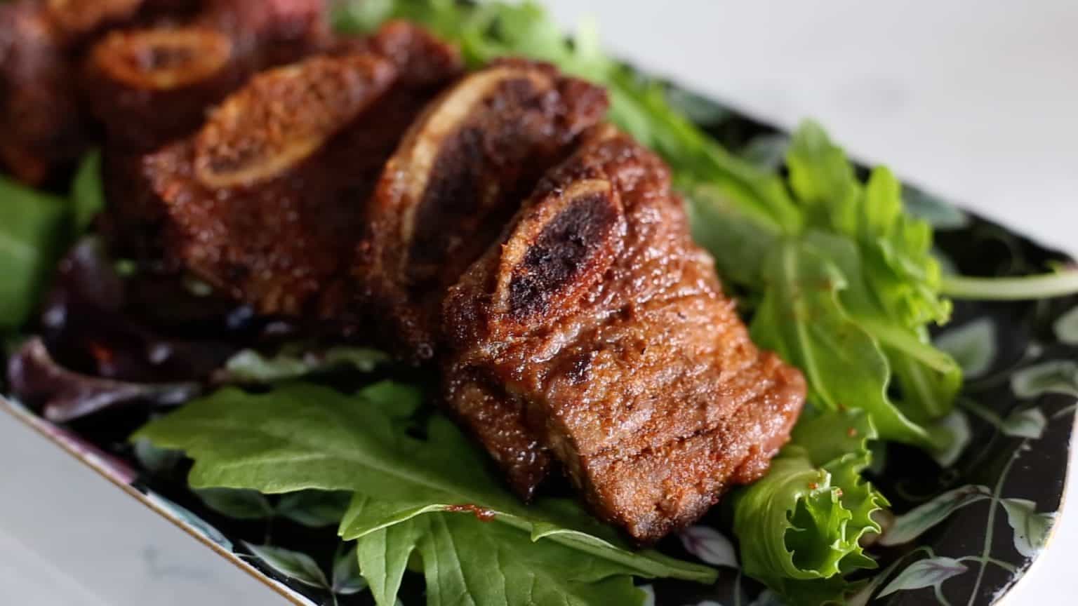 Keto Short Ribs in the Air Fryer The Hungry Elephant