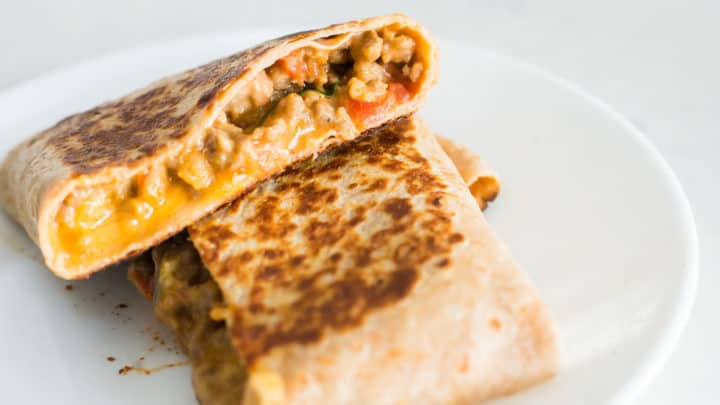 Low Carb Crunchwrap Supreme