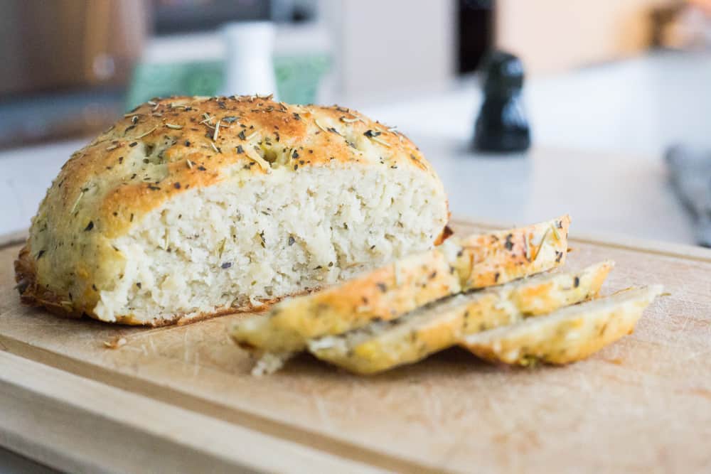 Grain Free Rosemary Bread (Low Carb) The Hungry Elephant
