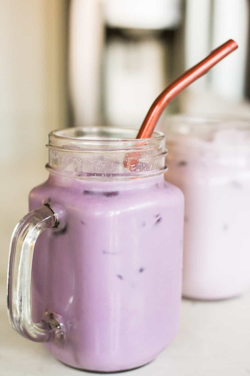 Keto Ube Iced Latte The Purple Drink LaptrinhX / News