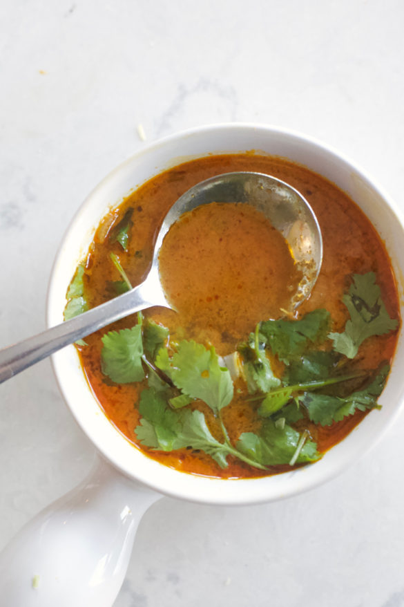 Keto Coconut Curry Soup Recipe The Hungry Elephant