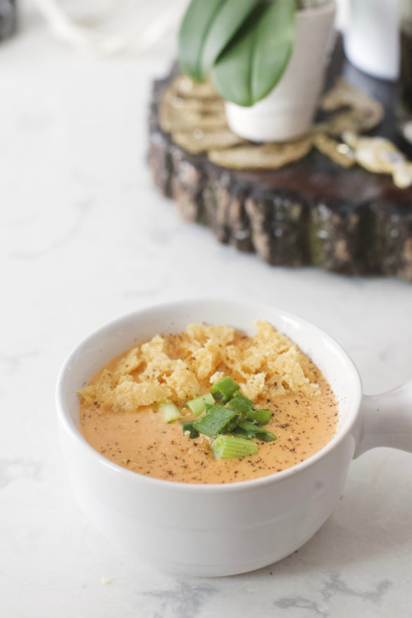 Creamy Low Carb Crab Bisque The Hungry Elephant
