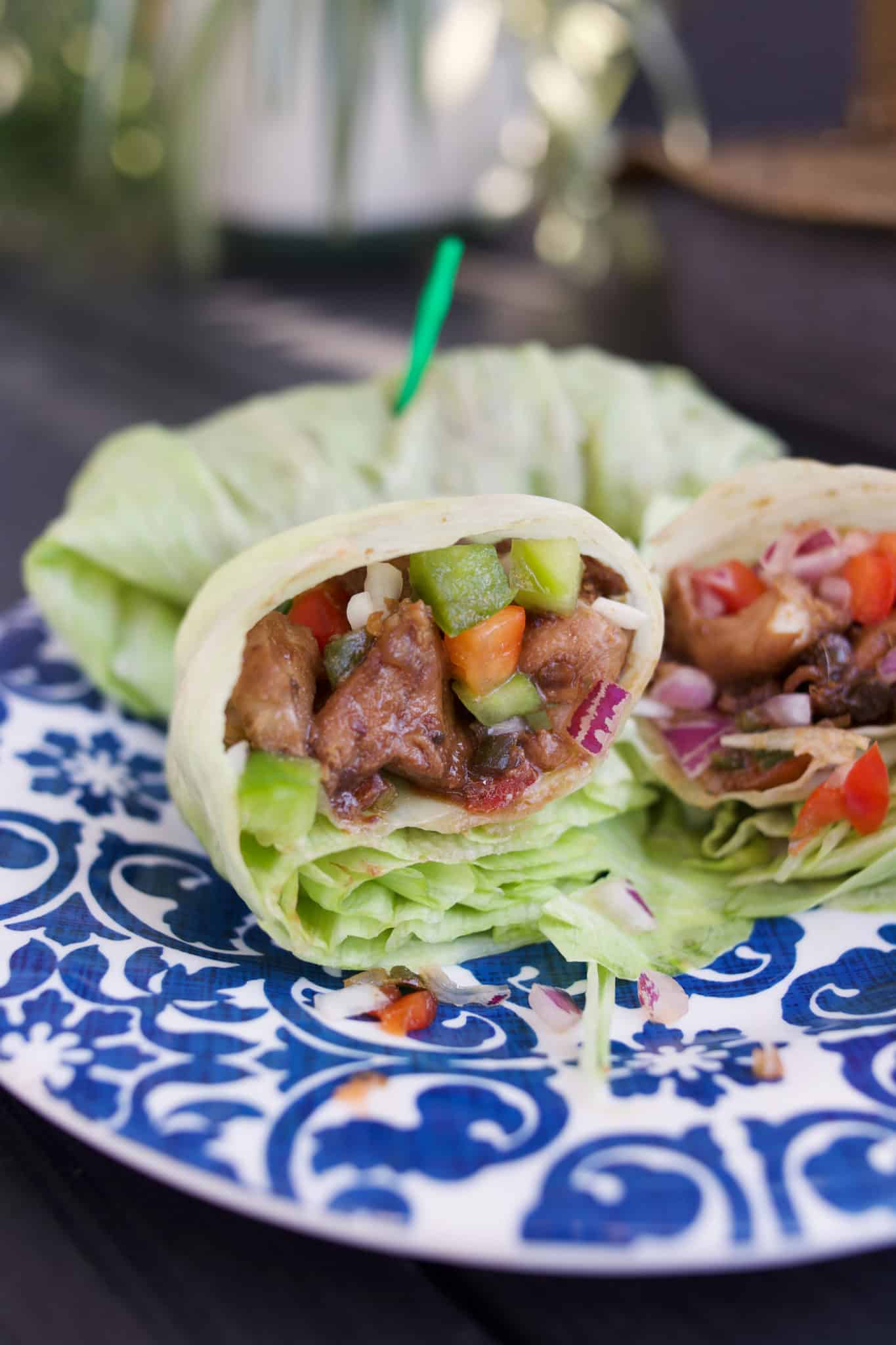 Low Carb Thai Lettuce Wraps The Hungry Elephant